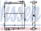    (NISSENS) (AVA) ( AUDI 80